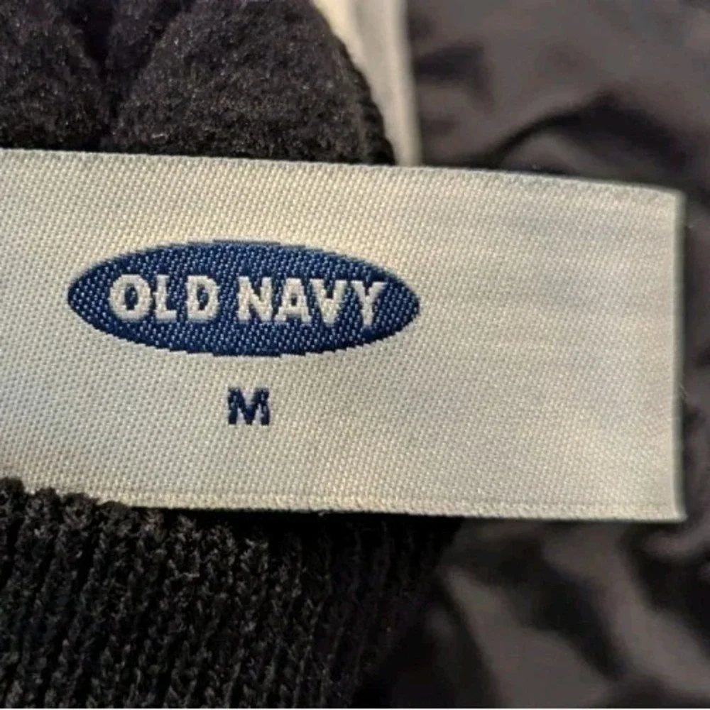 Old Navy Kid Black Grey Thinsulate Insulated Snow Ski Cold Weather Gloves Winter